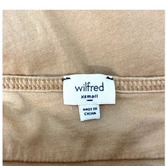 Aritizia Wilfred Tan camisoles with illusion bust cotton blend size xs - Picture 4 of 8